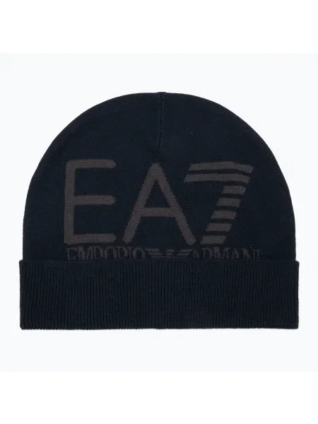 Czapka Ea7 Emporio Armani z logo szara