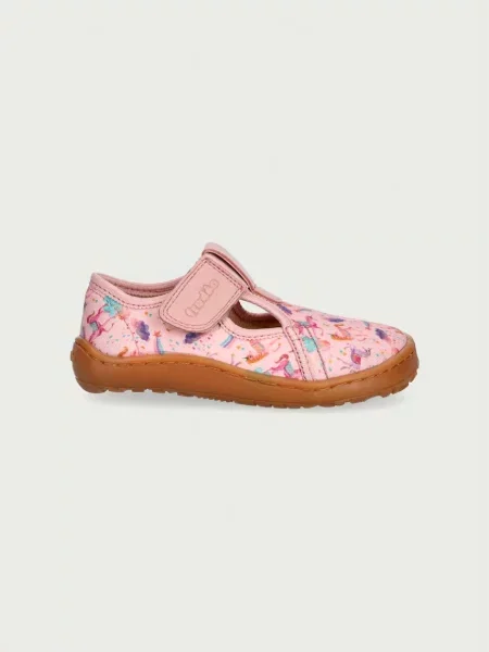 Froddo капці дитячі BAREFOOT CANVAS T-BAR