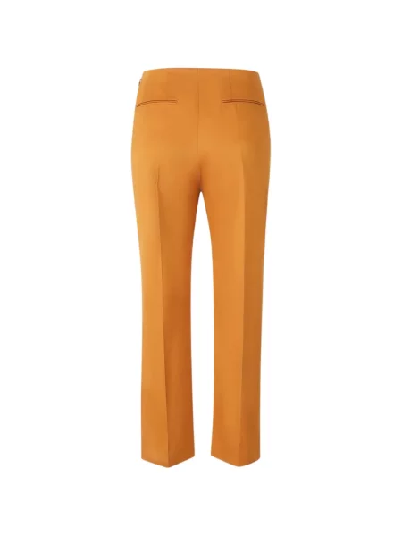 Pantaloni Marni cu autograf portocaliu