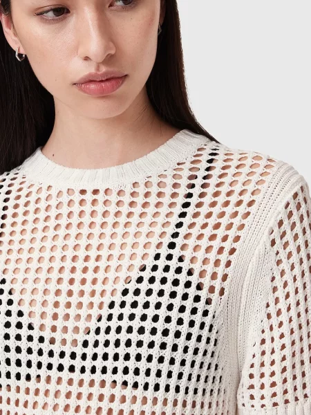 Блузка AllSaints PALOMA однотонна білий