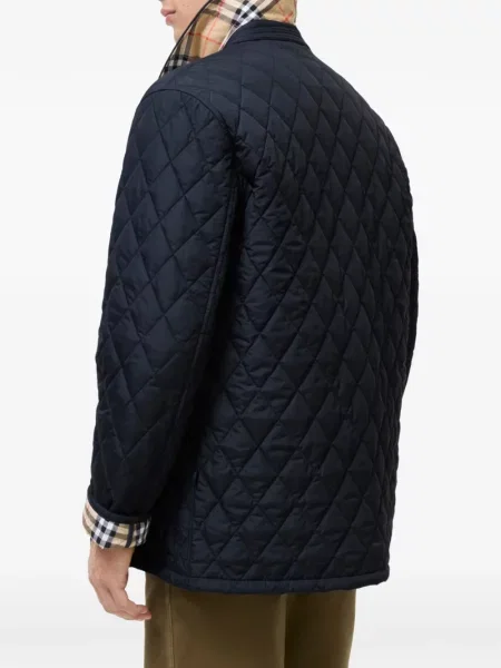 Matlasat geacă Burberry albastru