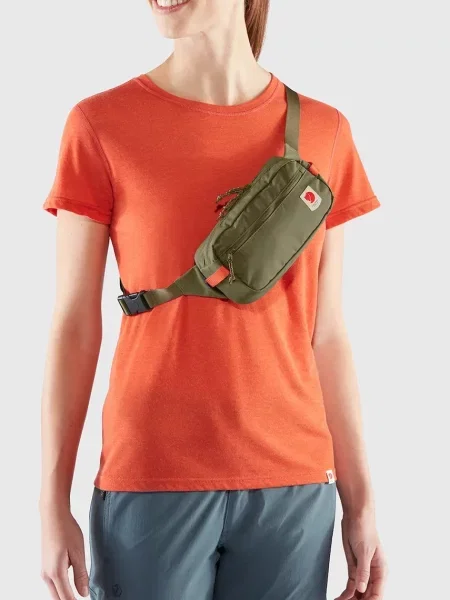 Ремень Fjallraven бордовый
