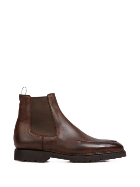 Botine chelsea Bontoni maro