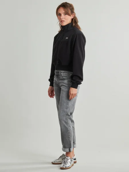 Tommy Jeans bluză uni negru