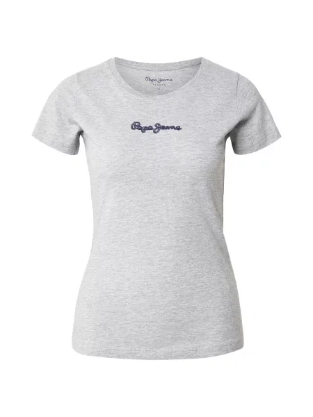 Pepe Jeans Tricou albastru închis gri