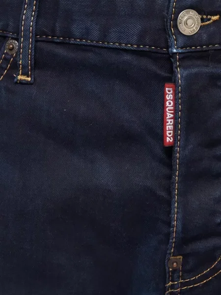 Pantaloni scurți din denim Dsquared2 albastru