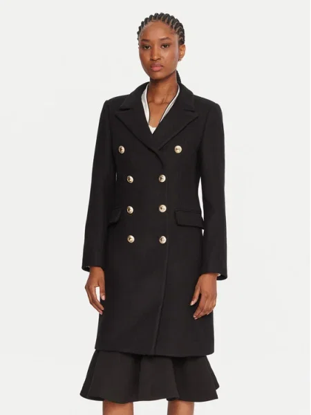 Rinascimento Palton de lână negru