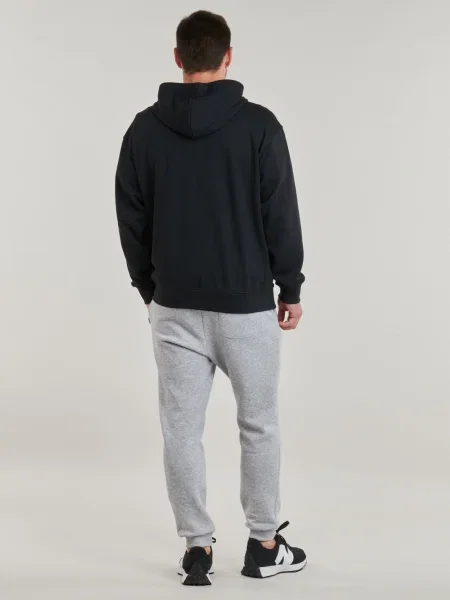 Geacă New Balance din material terry negru