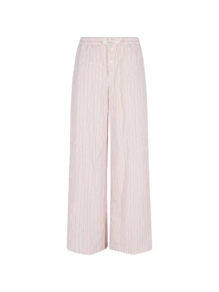 Pantaloni Roberto Collina cu dungi roz