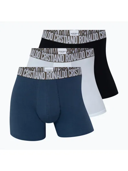 Férfi Basic Trunk boxeralsó 3 pár több színű. Méret: S zöld