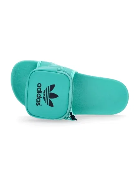 Klapki Adidas niebieskie