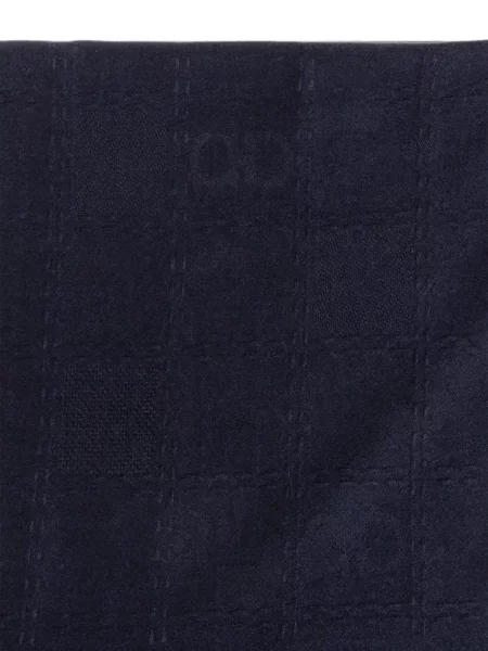 Jacquard šal Ferragamo na rese plava