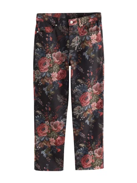 Next Jeans Authentic safir / oliv / roşu închis negru