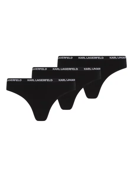 Chiloți tanga Karl Lagerfeld negru