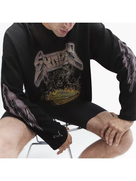 Bluza unisex PUMA x ANOTHER COTTON LAB z okrągłym dekoltem Akcesoria S czarny