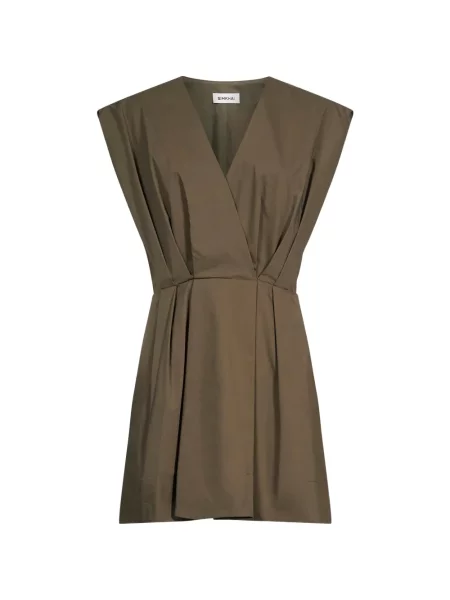Rochie mini Simkhai cu decolteu în V verde
