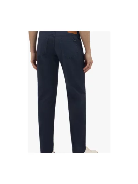 Spodnie Brooks Brothers z 5 kieszeniami niebieskie