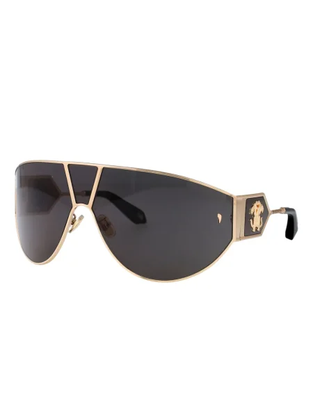 Ochelari de soare Roberto Cavalli cu imprimeu geometric negru