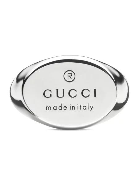 Pierścionek Gucci szary