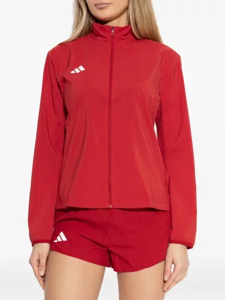 Geacă Adidas cu imagine roșu