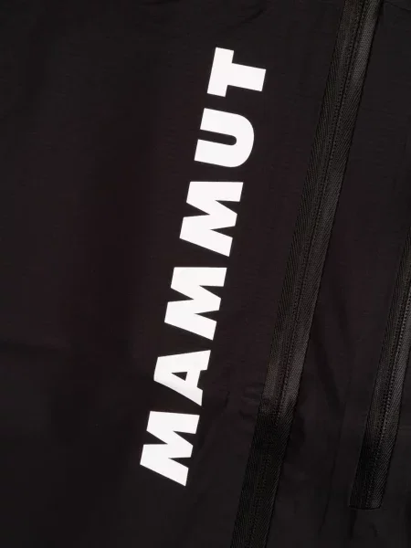 Geacă Mammut cu glugă cu imagine negru