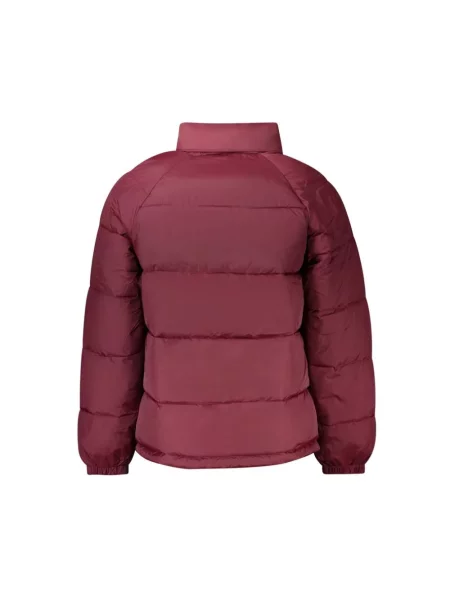 Kurtka jeansowa Tommy Jeans z długim rękawem czerwona