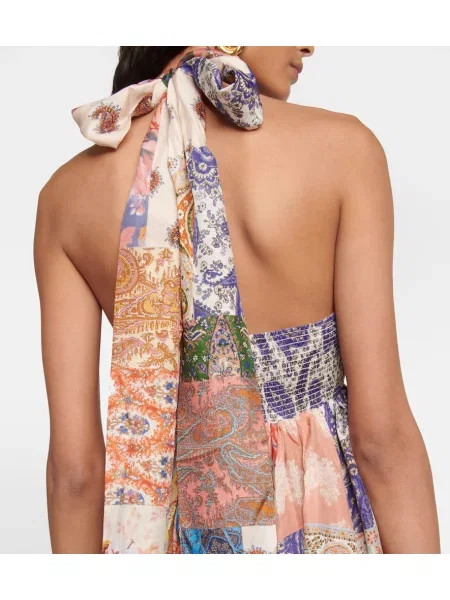 Rochie maxi Zimmermann de mătase de costum