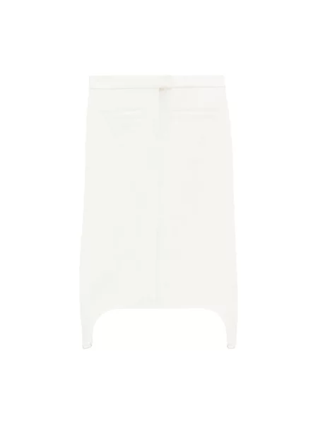 Spódnica mini Courreges biała