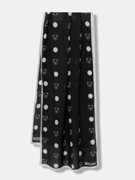 Moschino șal negru
