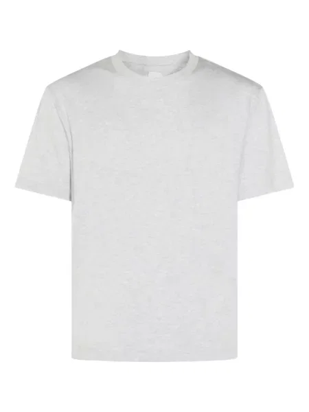 Tricou Eleventy cu decolteu rotund gri