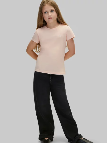 Calvin Klein Jeans тениска за деца от 2 броя розово