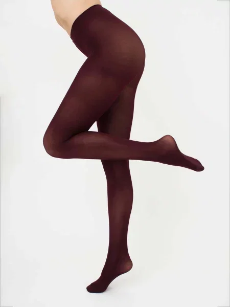 Giulia lucky Cotton Колготи Бордовий 