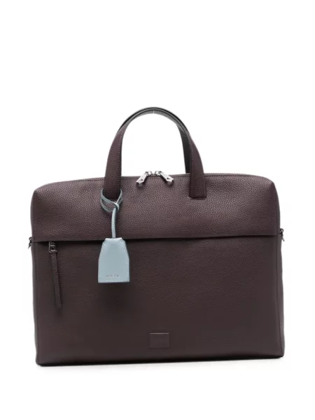 Кожена куфарче Paul Smith кафяво