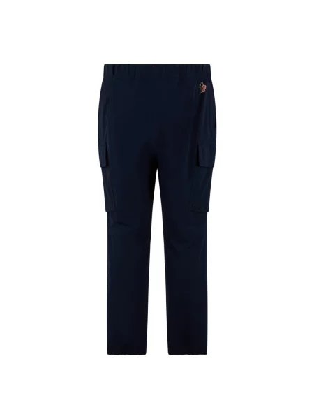 Spodnie Moncler niebieskie