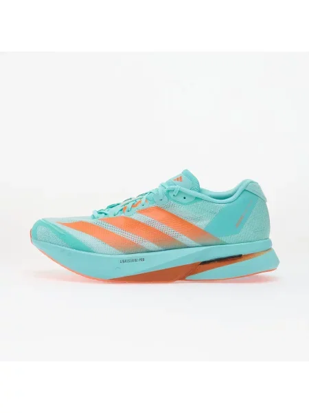 Sneakers adidas Adizero Boston 13 LIGHTSTRIKEPRO Flash Aqua/ Impact Orange/ Iron Met. EUR 45 portocaliu