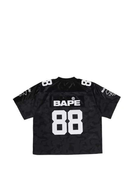 Terepmintás póló A Bathing Ape® nyomtatás fekete