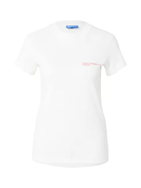 KARL LAGERFELD JEANS Tricou / roșu bej