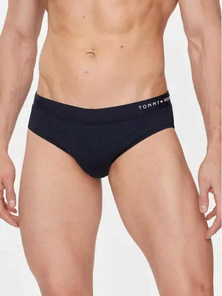 Tommy Hilfiger Koupací Slipy tmavě modrá