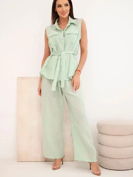 Pantaloni Kesi Włoski verde