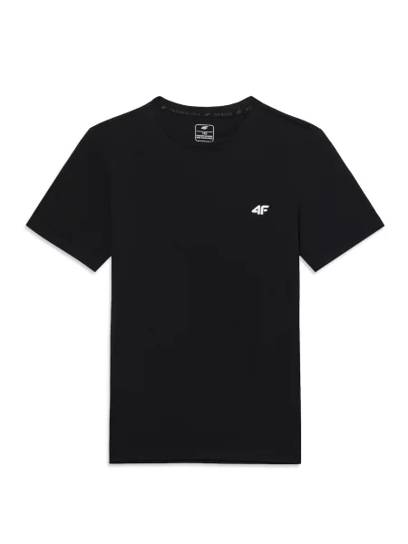 4F Junior Tricou funcțional negru