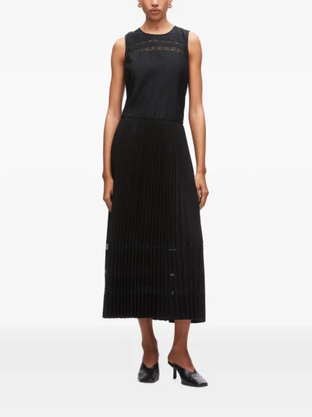 Nėriniuota midi suknelė 3.1 Phillip Lim a eilutė juoda