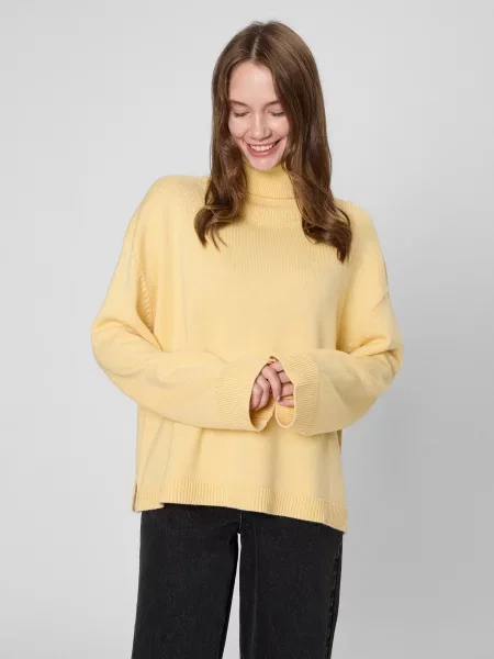 Кофти та светри PRPY вовна/акрил жовтий