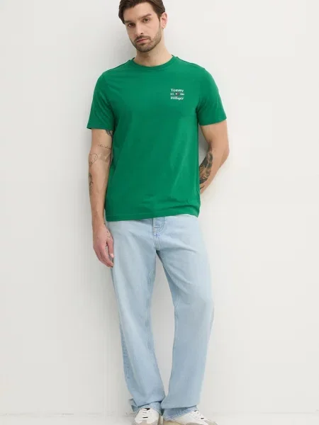 Tommy Hilfiger tričko zelené