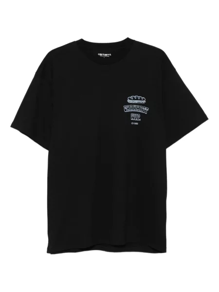 Haftowana koszulka Carhartt Wip czarna