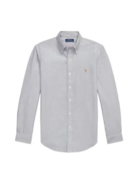 Koszula Ralph Lauren z twillu niebieska