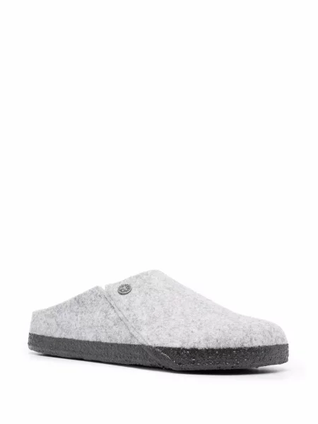 Veltinio loaferiai Birkenstock pilka