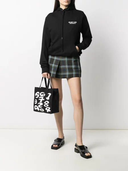 Geantă shopper 10 Corso Como cu imagine negru