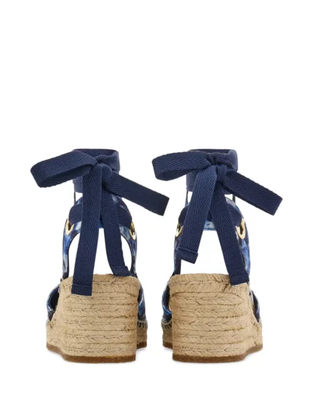 Espadrilky Ferragamo modrá