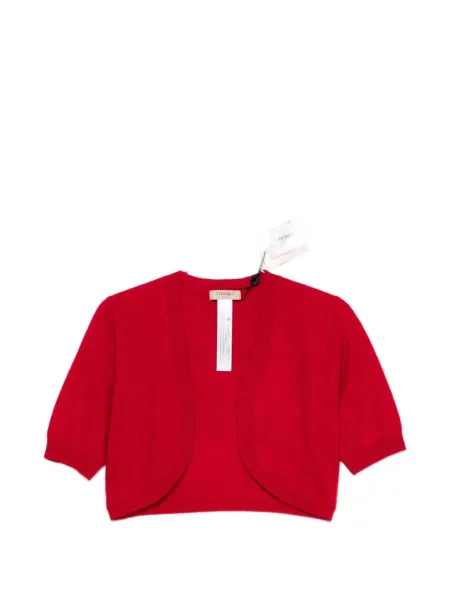 Scurt cardigan Twinset roșu