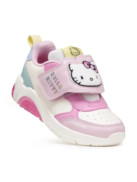 Geox FADINLIGHT Hello Kitty маратонки за деца розово